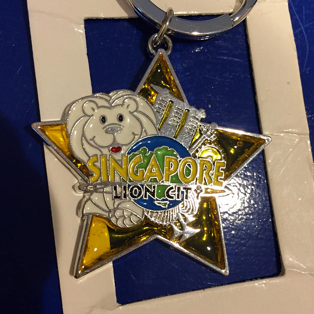 シンガポールお土産 マーライオンのキーホルダーの通販 by Chloe's shop｜ラクマ