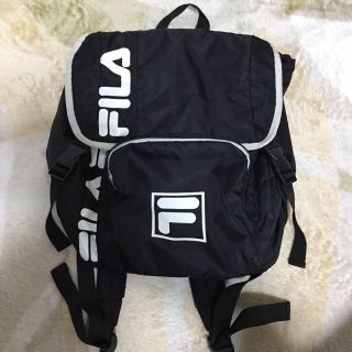 フィラ(FILA)のFILA リュック 黒(リュック/バックパック)