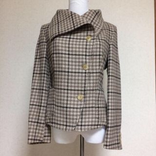 マックスマーラ(Max Mara)のマックスマーラ カシミヤ混 ジャケット(テーラードジャケット)