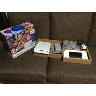 ウィーユー(Wii U)のくろぱん様専用！Wii U  スプラトゥーン ダウンロード版(家庭用ゲーム機本体)