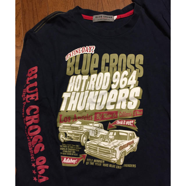 bluecross(ブルークロス)のBLUE CROSS ロンT  たぬこ様専用♪ キッズ/ベビー/マタニティのキッズ服男の子用(90cm~)(Tシャツ/カットソー)の商品写真