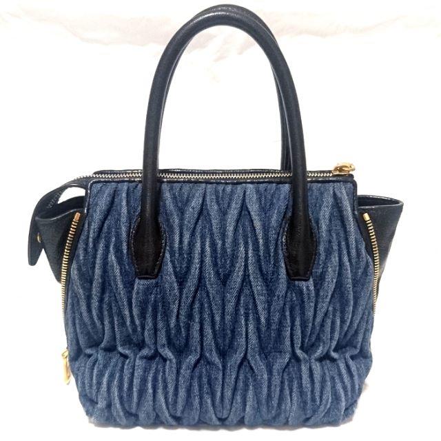 石見銀山 miu miu デニムマテラッセ 2wayバッグ | www.chezmoiny.com