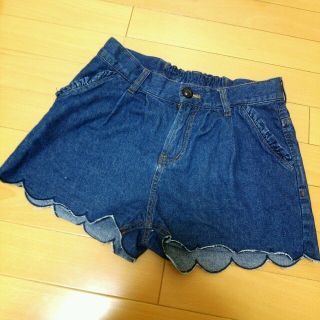 マジェスティックレゴン(MAJESTIC LEGON)のマジェスティックレゴン スカラップパンツ(ショートパンツ)