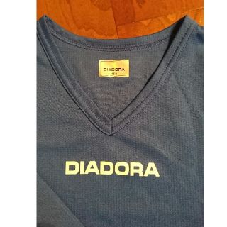 DIADRA サッカー インナーシャツ 青 長袖 150(ウェア)