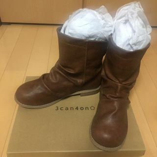 サンカンシオン(3can4on)の新品！3can4on ブーツ ショートブーツ(ブーツ)