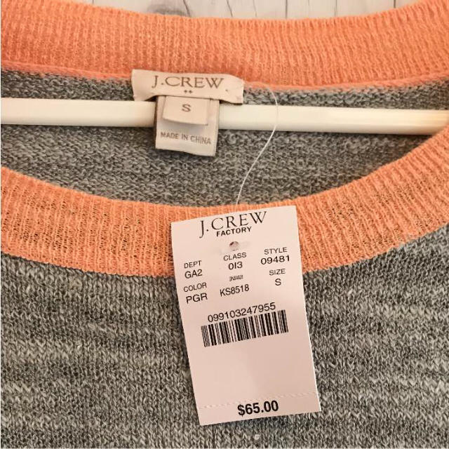 J.Crew(ジェイクルー)のjcrewジェイクルー 新品日本未発売ニット$65 レディースのトップス(ニット/セーター)の商品写真