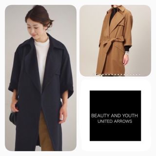 ビューティアンドユースユナイテッドアローズ(BEAUTY&YOUTH UNITED ARROWS)の【namco様専用】石原さとみさん月9にて着用‎⁦☻ラップトレンチコート(トレンチコート)