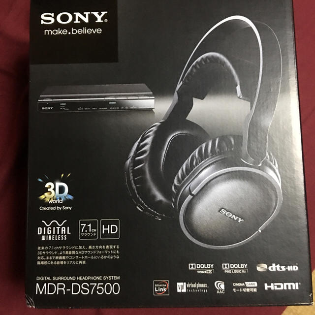 SONY MDR-DS7500 7.1chワイヤレスサラウンドヘッドホン+inforsante.fr