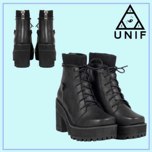 UNIF(ユニフ)のUNIF✴︎ショートブーツ レディースの靴/シューズ(ブーツ)の商品写真