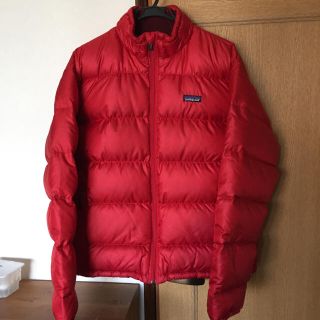 パタゴニア(patagonia)のパタゴニア ダウン 赤 L (ダウンジャケット)