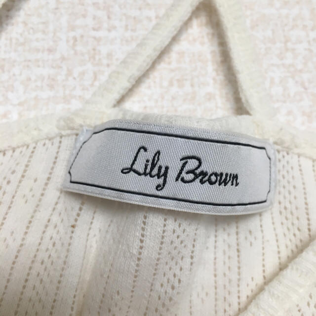 Lily Brown(リリーブラウン)の美品★リリーブラウン★チュール レディースのトップス(キャミソール)の商品写真