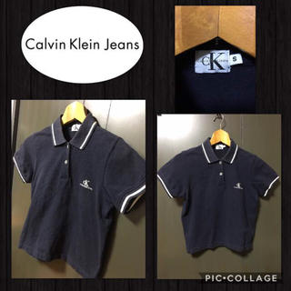 シーケーカルバンクライン(ck Calvin Klein)のCalvin Klein jeans 半袖ポロシャツ レディースS 訳あり(ポロシャツ)