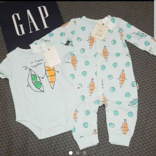 ベビーギャップ(babyGAP)の【大特価】60 カバーオール&ロンパース(カバーオール)