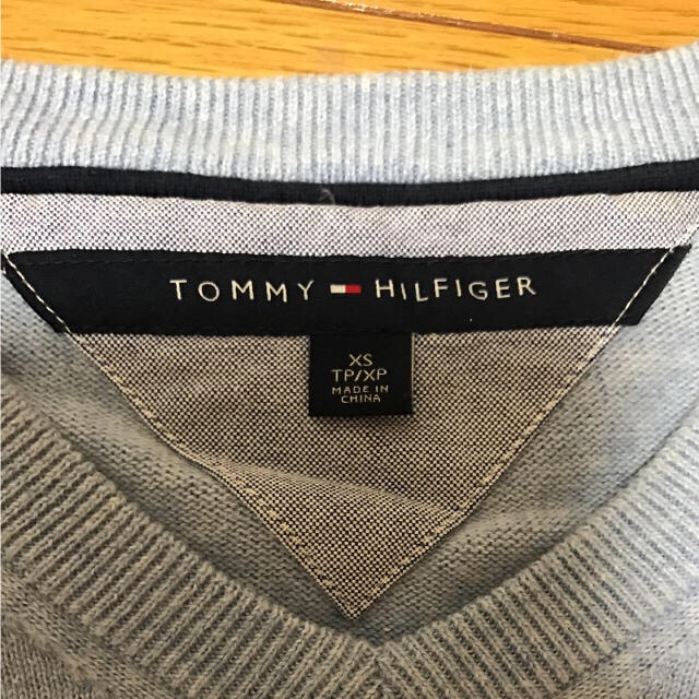 TOMMY HILFIGER(トミーヒルフィガー)のTOMMY HILFIGER♡XS♡薄手ニット メンズのトップス(ニット/セーター)の商品写真