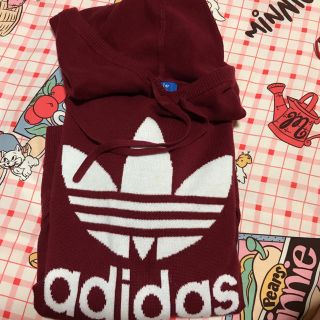 アディダス(adidas)のadidasパーカー(パーカー)