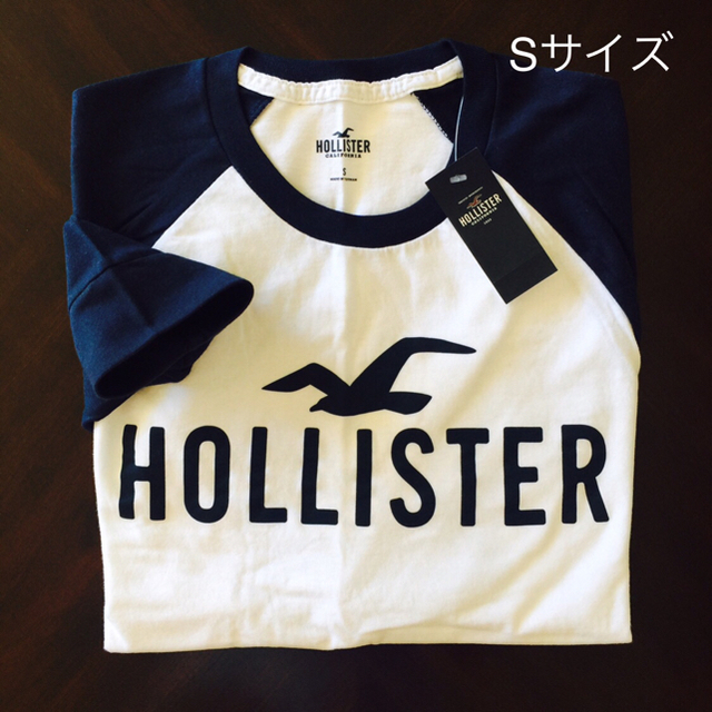 Hollister(ホリスター)の★Hollister♪【S】ホリスターメンズ定番クラシック グラグラン袖 ロンT メンズのトップス(Tシャツ/カットソー(七分/長袖))の商品写真