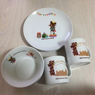 クマノガッコウ(くまのがっこう)のくまのがっこう  お皿 マグカップ ボウルセット(食器)