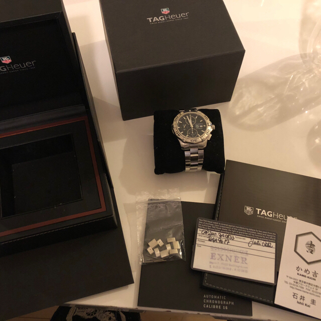 愛用 TAG Heuer - 【たっつん】 Aquaracer Automatic 腕時計(アナログ