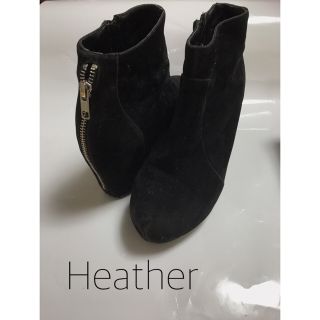 ヘザー(heather)のHeather＊ZIPブーティ(ブーティ)