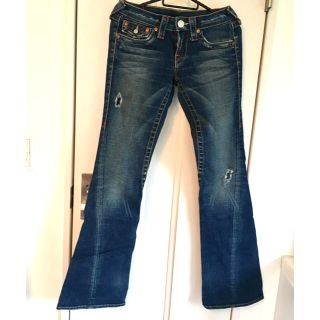 トゥルーレリジョン(True Religion)の【美品】ダメージデニム TRUE RELIGION サイズ25(デニム/ジーンズ)