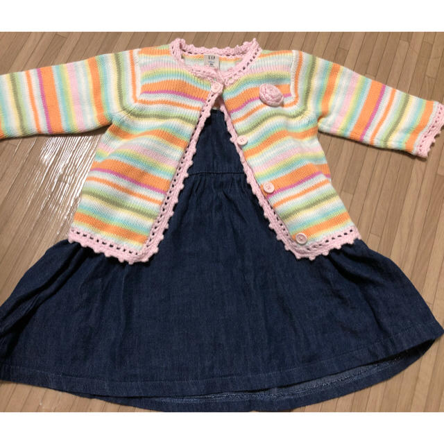 babyGAP(ベビーギャップ)のベビーギャップ カーディガン 60 キッズ/ベビー/マタニティのベビー服(~85cm)(カーディガン/ボレロ)の商品写真