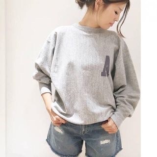 アメリカーナ(AMERICANA)のAMERICANA BIG クルーネック SWEAT 新品(トレーナー/スウェット)