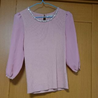 アプワイザーリッシェ(Apuweiser-riche)のkurt様専用 アプワイザーリッシェ ピンクトップス(Tシャツ(長袖/七分))