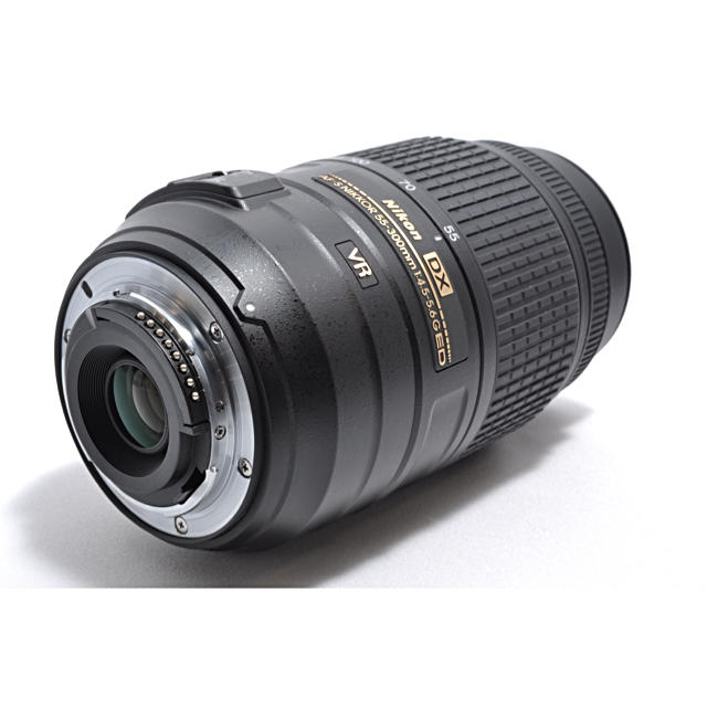 Nikon(ニコン)の☆大人気 超望遠 付属品多数♪☆ニコン AF-S 55-300mm 手振補正 スマホ/家電/カメラのカメラ(レンズ(ズーム))の商品写真