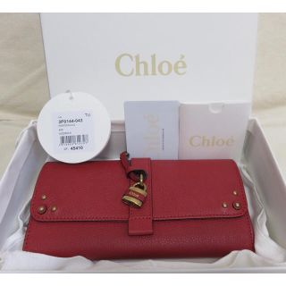 クロエ(Chloe)のクロエ CHLO'E パディントンジッピー レッド(財布)