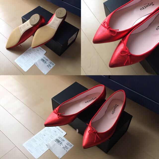 repetto(レペット)の美品、定価49680円、repetto/レペット フラット シューズ    レディースの靴/シューズ(バレエシューズ)の商品写真