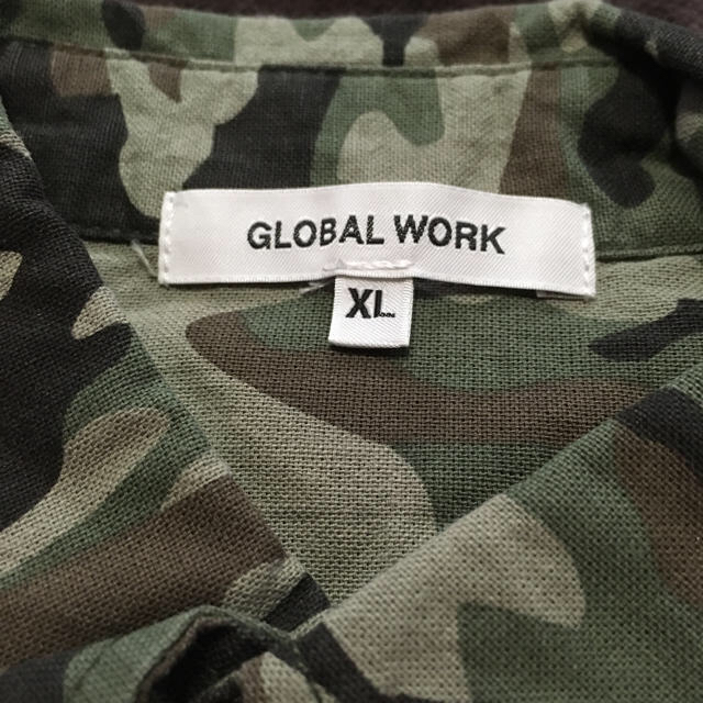 GLOBAL WORK(グローバルワーク)の男児シャツとニットベスト キッズ/ベビー/マタニティのキッズ服男の子用(90cm~)(Tシャツ/カットソー)の商品写真