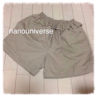 ナノユニバース(nano・universe)の＊nanouniverse＊(ハーフパンツ)