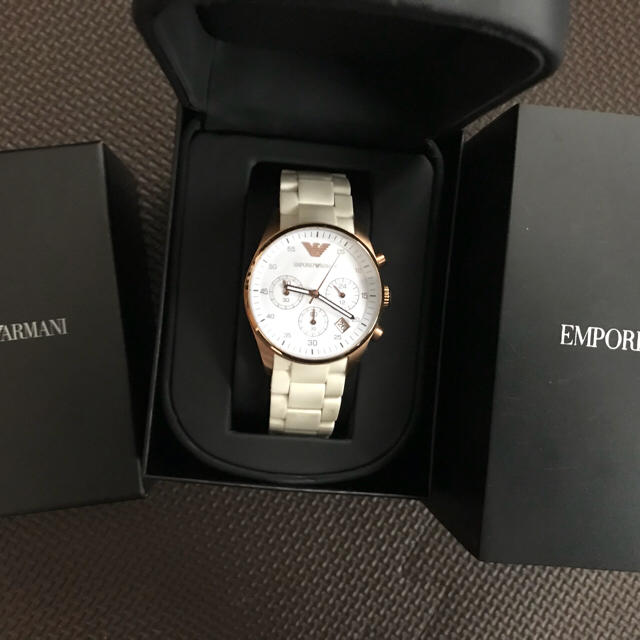 Emporio Armani(エンポリオアルマーニ)の☆アルマーニ 時計☆ レディースのファッション小物(腕時計)の商品写真