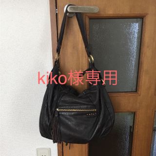 バーニーズニューヨーク(BARNEYS NEW YORK)の【kiko様専用】バーニーズニューヨーク購入★タッセルレザーバッグ(ハンドバッグ)