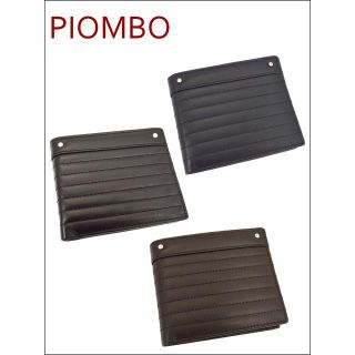 PIOMBO 〔ピオンボ〕 本革製 二つ折り　財布 　PBS-9004(折り財布)