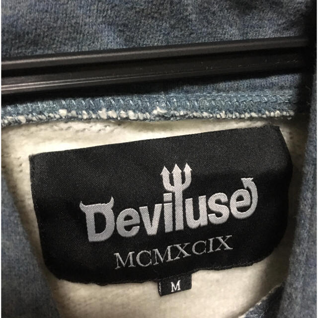 Deviluse(デビルユース)のdeviluse パーカー M デビルユース フラッグショップ限定 メンズのトップス(パーカー)の商品写真