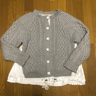 サカイ(sacai)のsacai カーディガン ニット sacai luck(ニット/セーター)