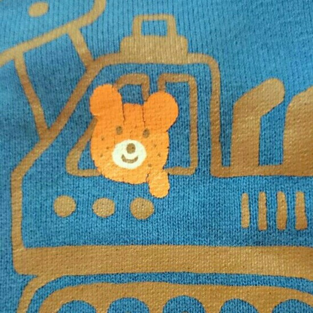 HOT BISCUITS(ホットビスケッツ)のミキハウス  工事車両トレーナー 90 キッズ/ベビー/マタニティのキッズ服男の子用(90cm~)(Tシャツ/カットソー)の商品写真