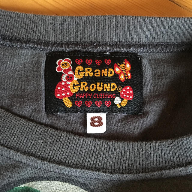 GrandGround(グラグラ)のグラグラ ロンT size8 キッズ/ベビー/マタニティのキッズ服女の子用(90cm~)(Tシャツ/カットソー)の商品写真