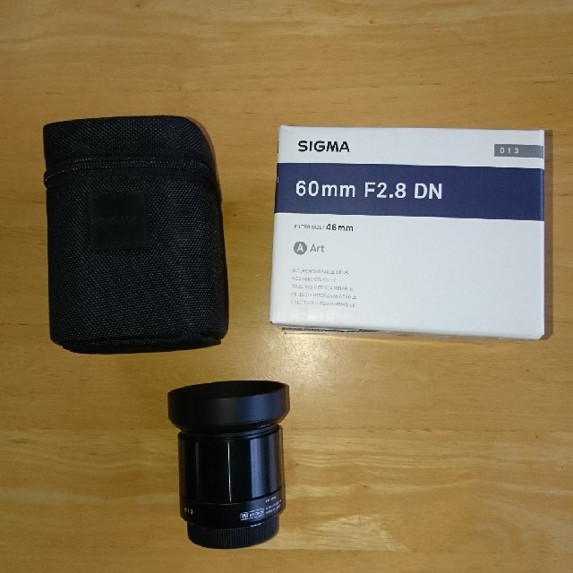 SIGMA(シグマ)の【SIGMA】60mm F2.8 DN スマホ/家電/カメラのカメラ(レンズ(単焦点))の商品写真
