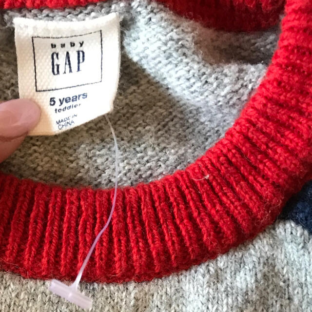 GAP Kids(ギャップキッズ)の再値下げしました‼︎GAP＊未使用セーター＊５years キッズ/ベビー/マタニティのキッズ服男の子用(90cm~)(ニット)の商品写真