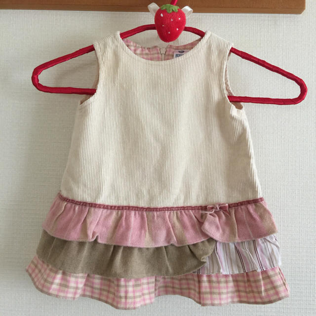 ZARA KIDS(ザラキッズ)のザラ ベビー ワンピース 70 キッズ/ベビー/マタニティのベビー服(~85cm)(ワンピース)の商品写真