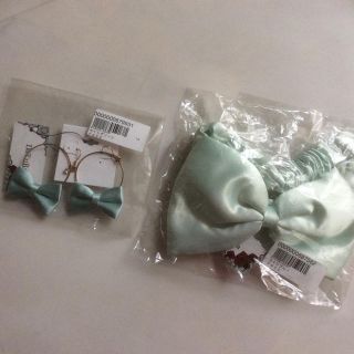 ダチュラ(DaTuRa)の♡ダチュラ♡リボンカチューム&リボンピアス  新品(その他)