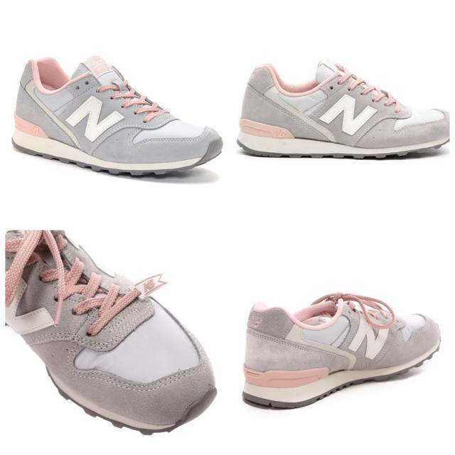 New Balance(ニューバランス)のNEW BALANCE ニューバランス WR996UGB グレー×ピンク23cm レディースの靴/シューズ(スニーカー)の商品写真