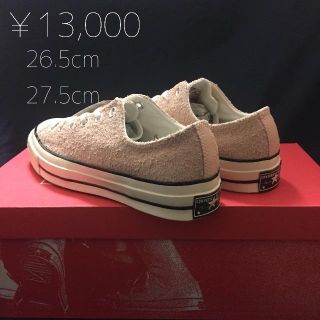 コンバース(CONVERSE)のct70☆復刻版スエードピンク(スニーカー)