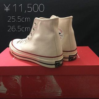 コンバース(CONVERSE)の【専用】ct70★復刻版生成りハイカット(スニーカー)