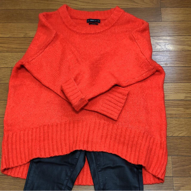 ZARA(ザラ)のZARA オーバーサイズ ニットセーター レディースのトップス(ニット/セーター)の商品写真