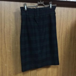 バナーバレット(Banner Barrett)のグリーン♡チェックスカート(ひざ丈スカート)