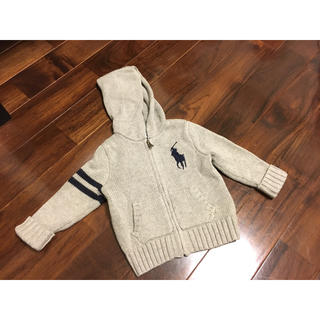 ポロラルフローレン(POLO RALPH LAUREN)の【akiさん用】美品♡ラルフローレンニットパーカー(ニット/セーター)