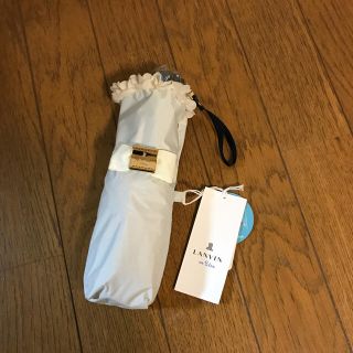 ランバンオンブルー(LANVIN en Bleu)の新品未使用 LANVIN en Bleu 晴雨兼用 折り畳み傘(傘)